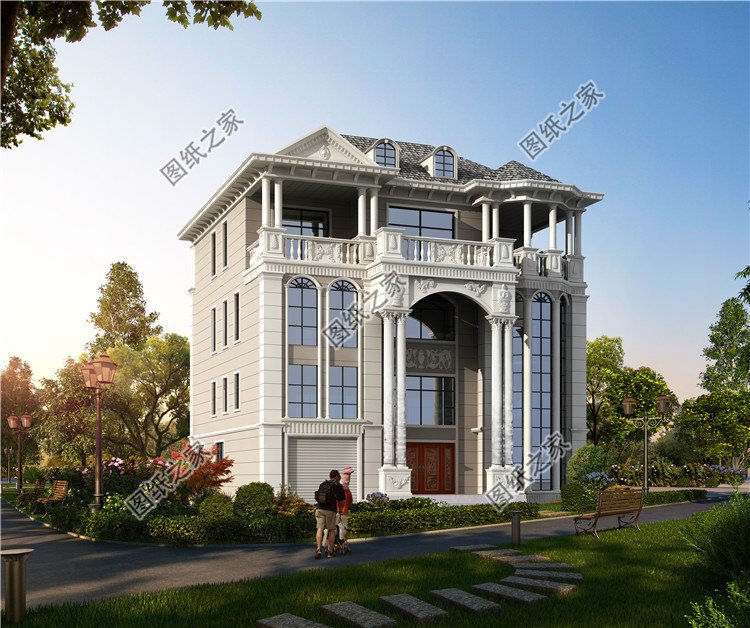 鄉村四層住宅設計平面圖，農村建棟無問東西，用心享受鄉村生活