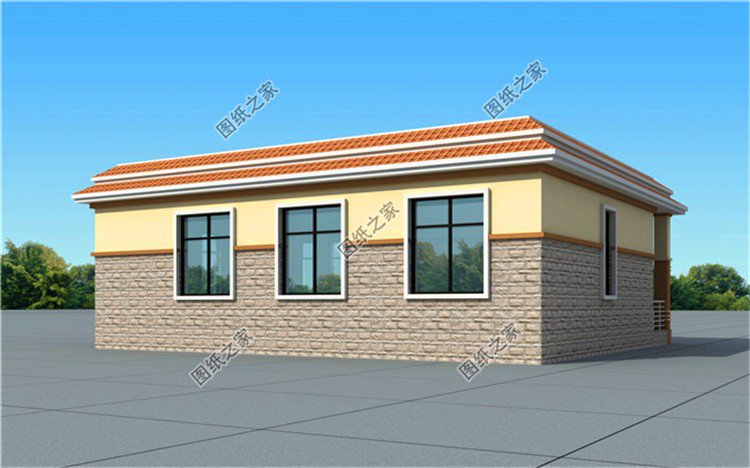 農村一層自建房效果圖大全，老家建一棟可真是太實用了，盡享浪漫田園生活