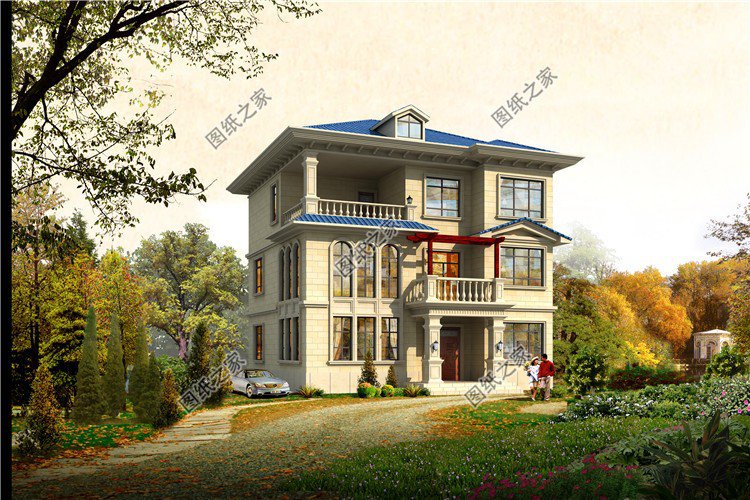 農村自建房三層圖片，中式、簡歐全都有，外觀布局皆是上品