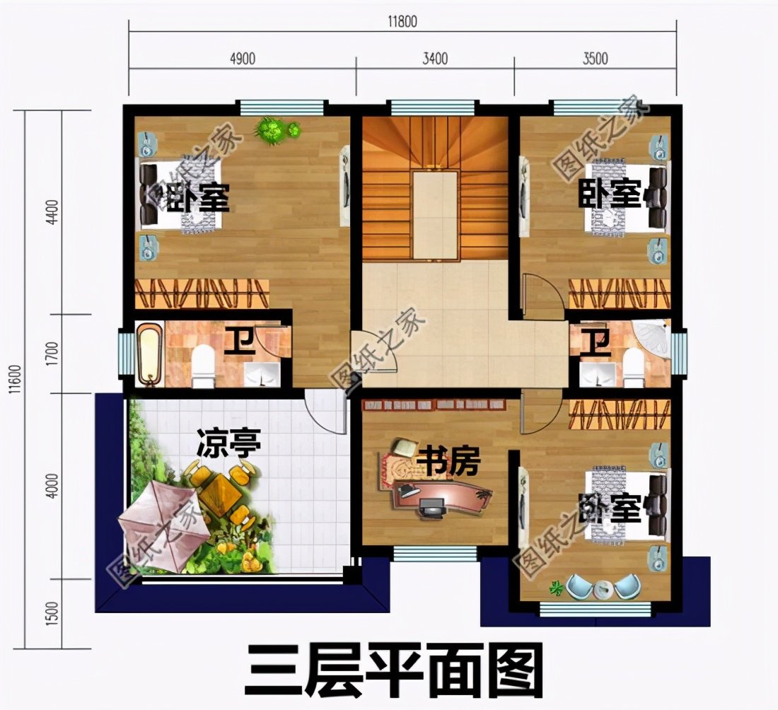 農村自建房三層圖片，中式、簡歐全都有，外觀布局皆是上品