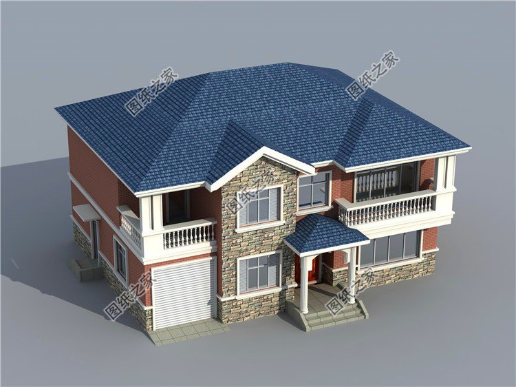 農村二層別墅圖片外觀圖，建好風光無限，讓家人住得舒服又體面