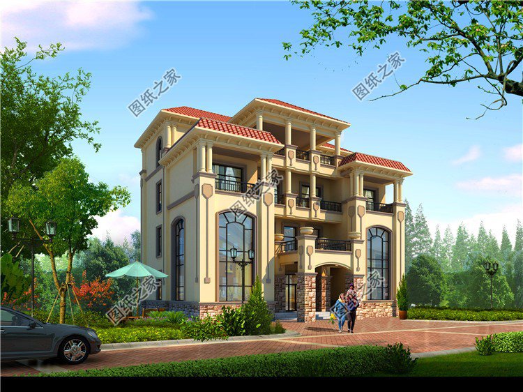 布局實用造價經濟的農村新式小別墅設計圖，絕對是值得建的好房子