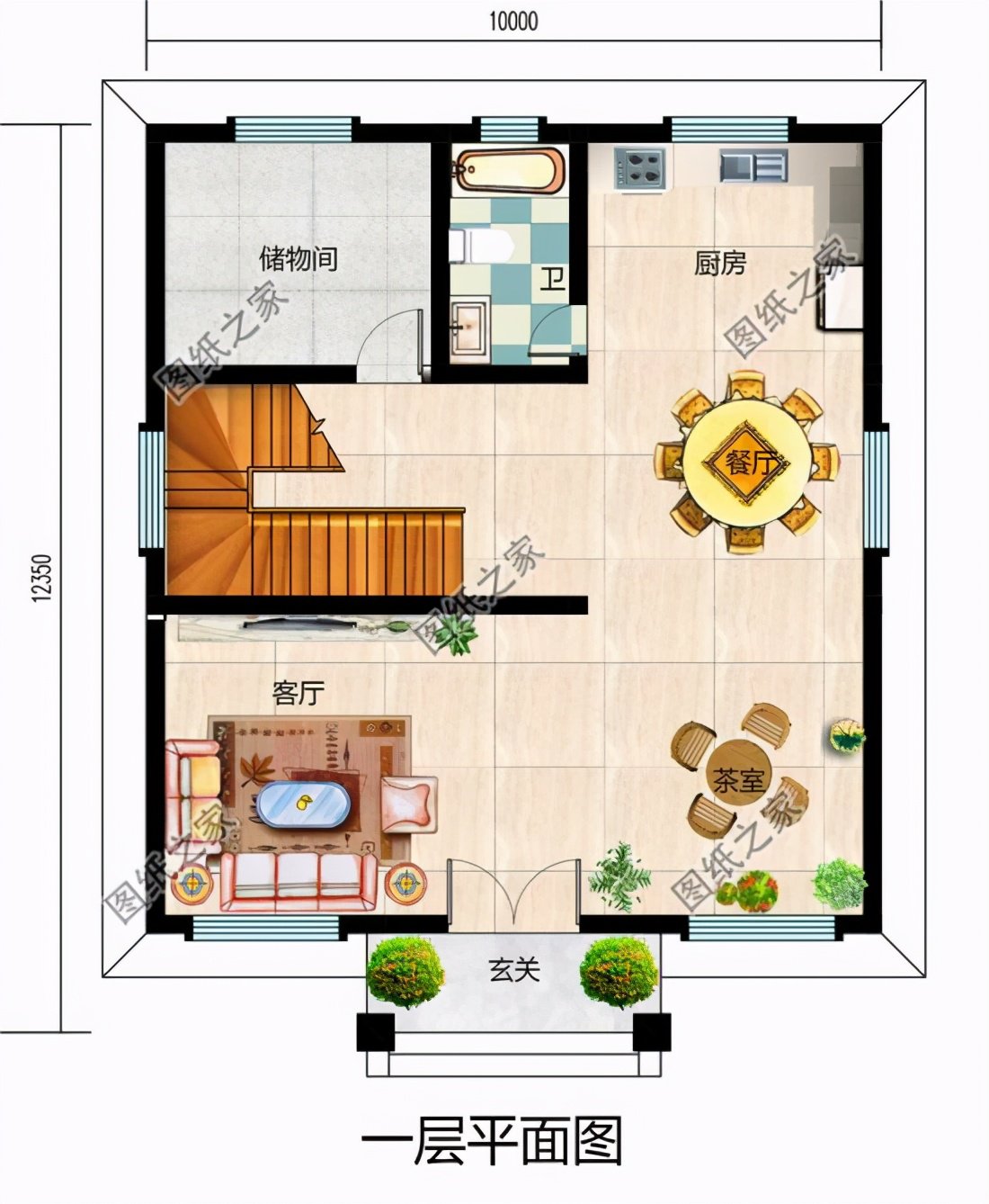 農(nóng)村別墅設(shè)計(jì)三層效果圖，讓人愛(ài)到骨子里，難怪越來(lái)越多人回村建房