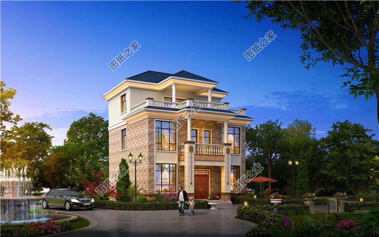 農(nóng)村別墅設(shè)計(jì)三層效果圖，讓人愛(ài)到骨子里，難怪越來(lái)越多人回村建房