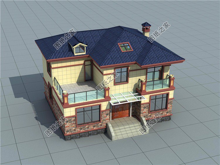 鄉(xiāng)村建筑二層設計圖，氣勢強造價經濟，款款都是經典戶型