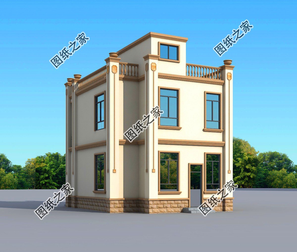 小戶型的農村別墅，農村人手一棟的代表作