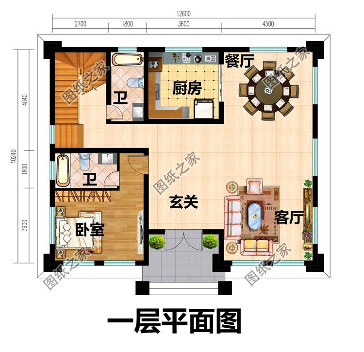 三層農村自建房效果圖，這三款不超過30萬，錯過了拍大腿都沒用