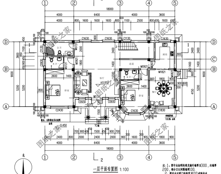 二層樓平面圖設計圖紙，農村建房講究實用，這輩子建一棟值了