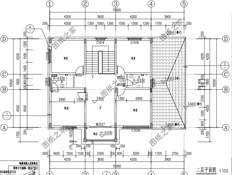 二層樓平面圖設計圖紙，農村建房講究實用，這輩子建一棟值了