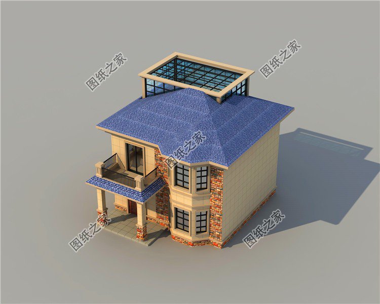 農(nóng)村建房二開間二層別墅設(shè)計(jì)圖，建出來簡直太美，溫馨時(shí)尚顯大氣