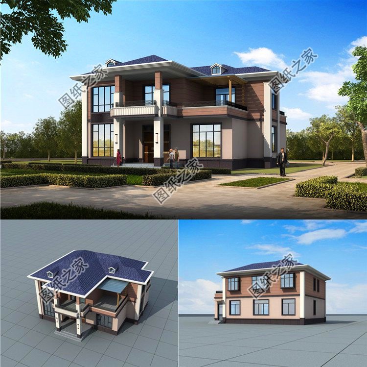 建房子決不能馬虎，看看這三款農村二層戶型圖，蓋好上檔次又實用