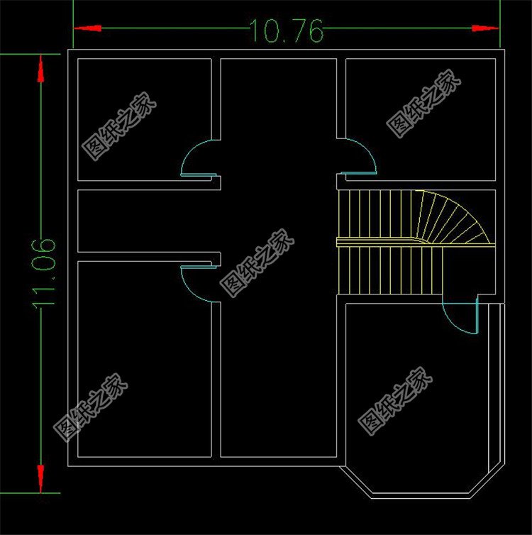 二層別墅設計圖紙