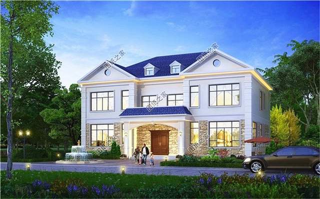 農村二層雙拼小洋樓，簡單大氣看過來吧