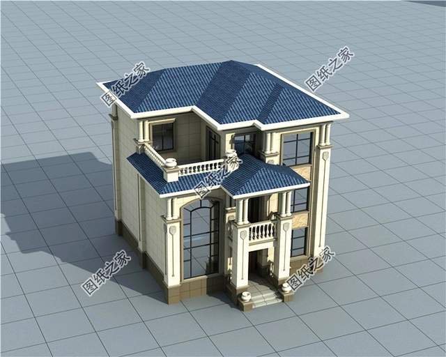 新款漂亮的農村三層復式別墅設計圖高端大氣上檔次，造價30萬左右