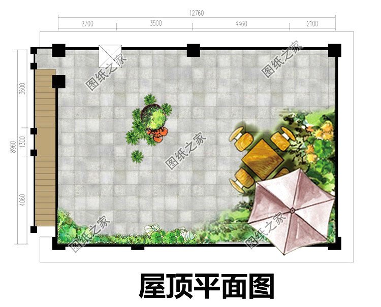 簡單舒適省錢的平屋頂自建房，打造不一樣的空中平地