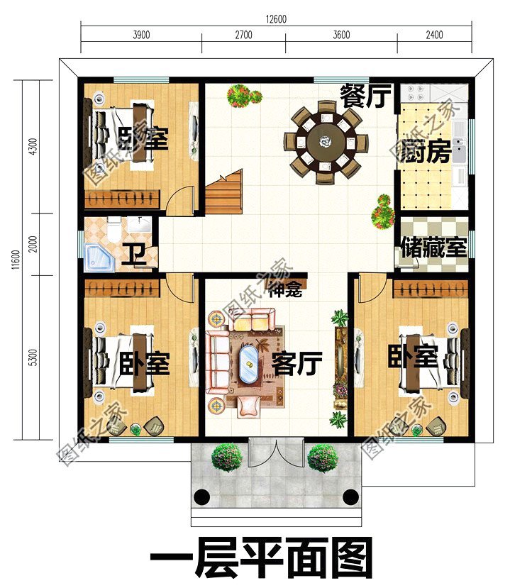 簡單舒適省錢的平屋頂自建房，打造不一樣的空中平地