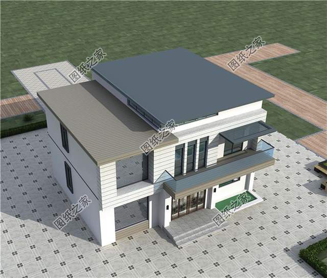 現代年輕人喜歡的簡約輕奢二層別墅，引領時尚潮流