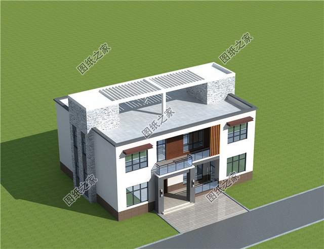 現代年輕人喜歡的簡約輕奢二層別墅，引領時尚潮流