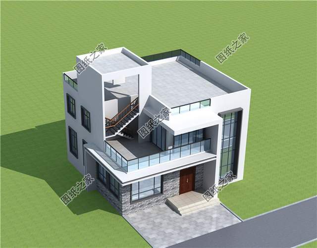 現代年輕人喜歡的簡約輕奢二層別墅，引領時尚潮流