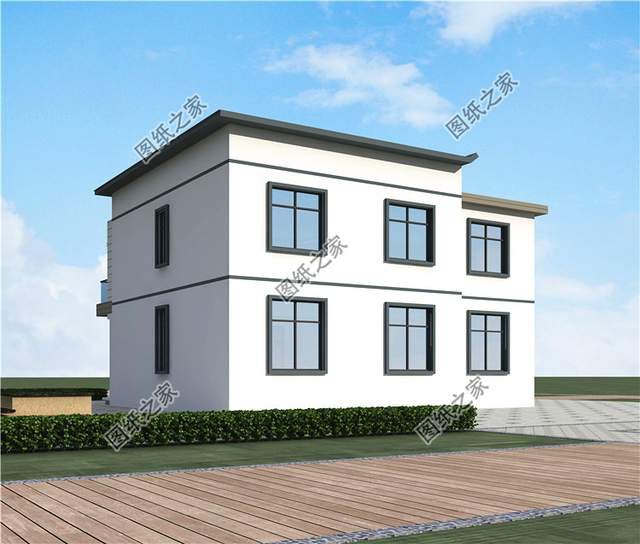 現代年輕人喜歡的簡約輕奢二層別墅，引領時尚潮流