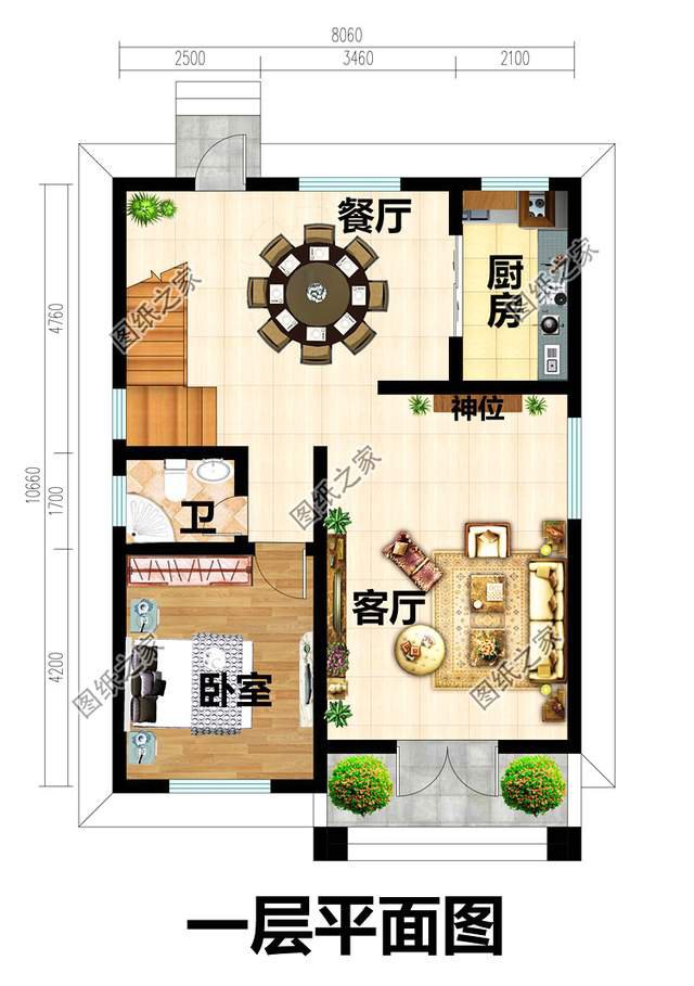 地基小不上愁，三層小戶型別墅圖設計圖紙跟上來