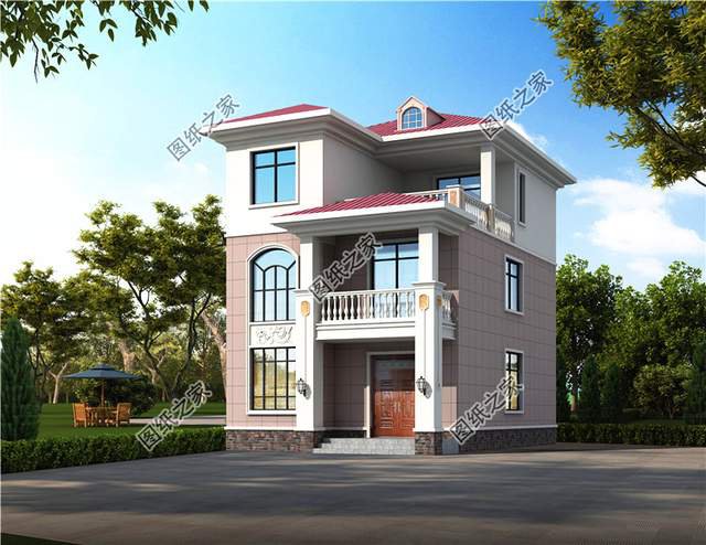 地基小不上愁，三層小戶型別墅圖設計圖紙跟上來