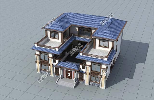 戳中人心的新中式四合院設(shè)計(jì)圖，一雅一致盡在庭院之中