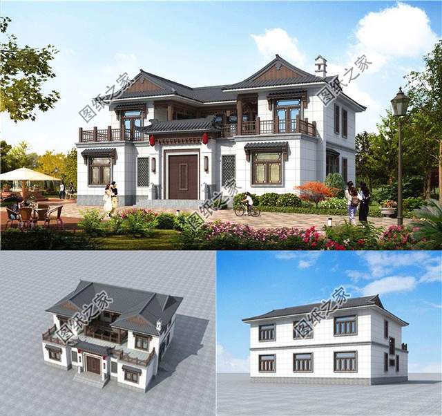 戳中人心的新中式四合院設(shè)計(jì)圖，一雅一致盡在庭院之中