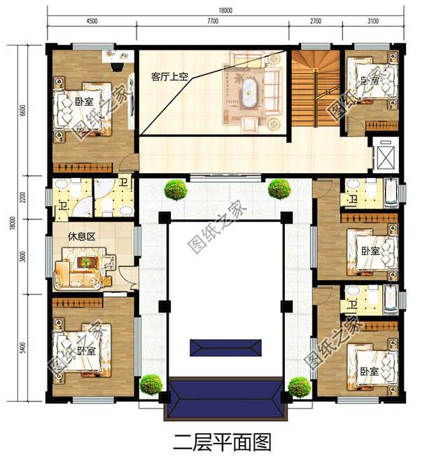 戳中人心的新中式四合院設(shè)計(jì)圖，一雅一致盡在庭院之中