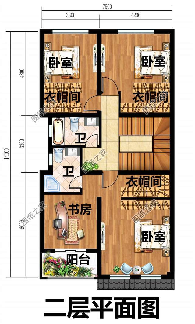 不帶羅馬柱的超現(xiàn)代三層別墅設(shè)計(jì)圖，這樣的風(fēng)格你愛(ài)了嗎