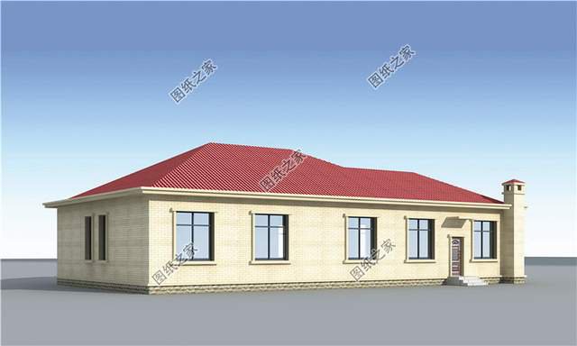 超大平多風格一層別墅設計圖紙，真是有派又有面