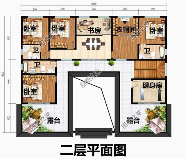 令人嘆為觀止的四合院別墅設(shè)計(jì)圖，帶給我們氣勢(shì)磅礴的感覺