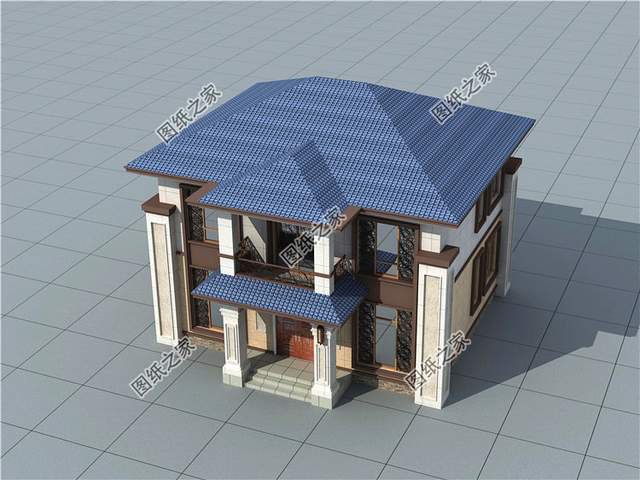 戶型方正經濟又實惠的二層小別墅，幸福生活的小開始