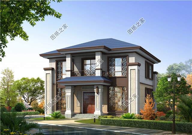 戶型方正經濟又實惠的二層小別墅，幸福生活的小開始