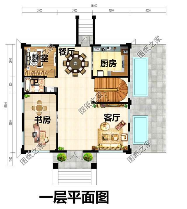 帶地下室的三層豪華小別墅，讓你有別樣的享受