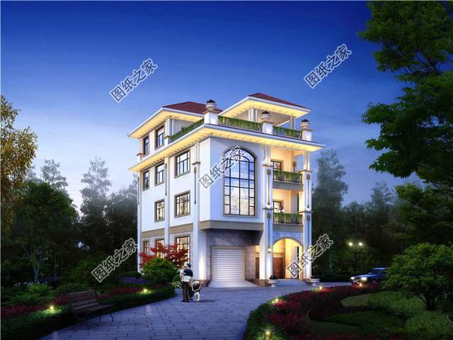 帶商鋪的農村自建房設計圖紙，在家躺著就能掙錢