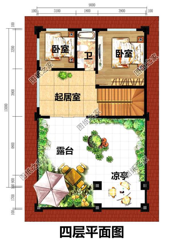 帶商鋪的農村自建房設計圖紙，在家躺著就能掙錢