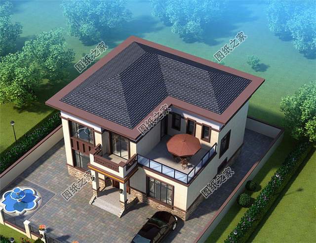 占地120平左右，帶露臺的超實用二層小洋房，濃濃的煙火氣