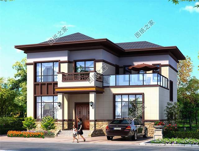 占地120平左右，帶露臺的超實用二層小洋房，濃濃的煙火氣