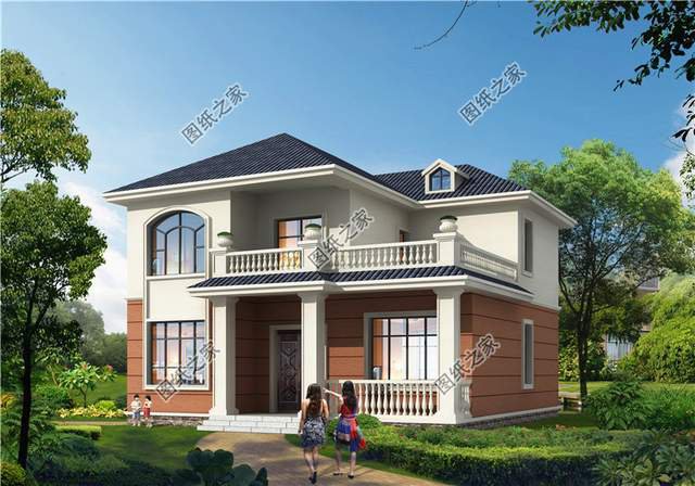 占地120平左右，帶露臺的超實用二層小洋房，濃濃的煙火氣