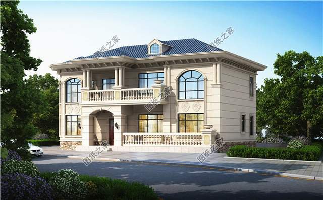 造價25萬左右的田園二層小別墅，深受人們喜愛