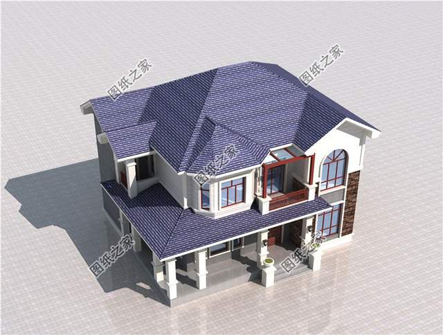 造價25萬左右的田園二層小別墅，深受人們喜愛