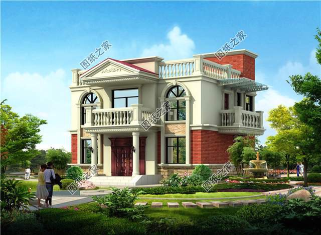 造價25萬左右的田園二層小別墅，深受人們喜愛