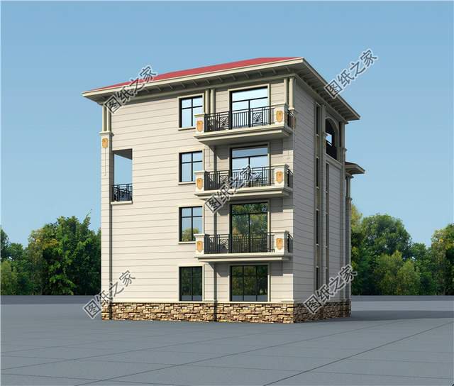 四層別墅設計，再也不用擔心空間不夠啦