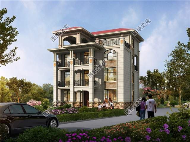 四層別墅設計，再也不用擔心空間不夠啦