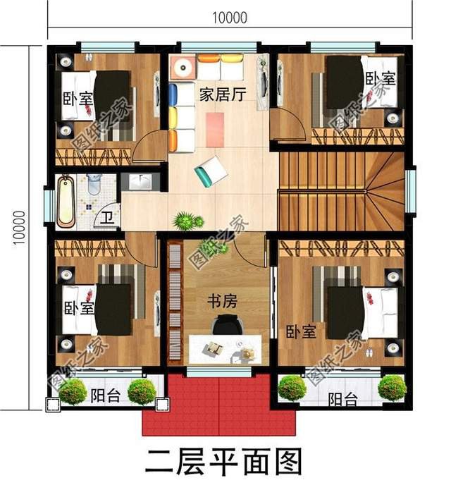 二層別墅帶老虎窗，經典的雅致，沒有沒落過的潮流