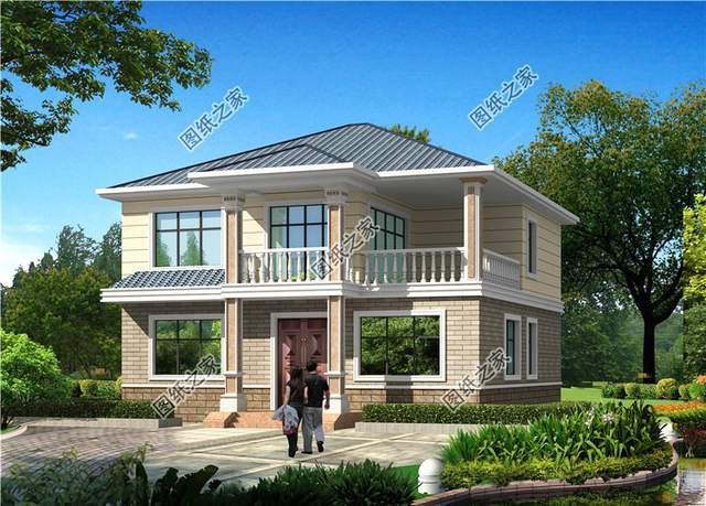 最適合農村建房的三套簡單二層小別墅，打造一個舒適溫暖的家