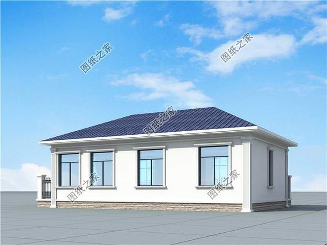 帶院子的一層農(nóng)村自建房，一方天地，構(gòu)建完美生活