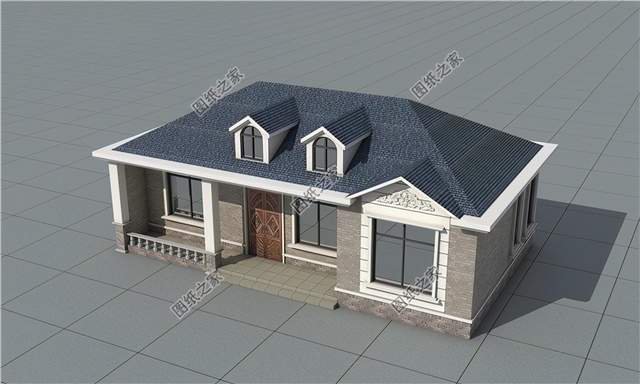 帶老虎窗一層別墅，平層的優選，老虎窗的魅力