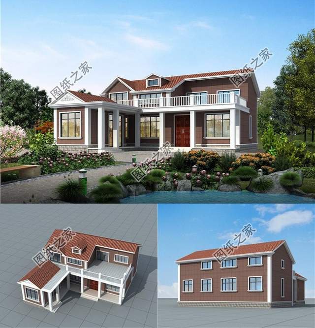 L型農村別墅設計圖，實用舒適還美觀全安排到位了